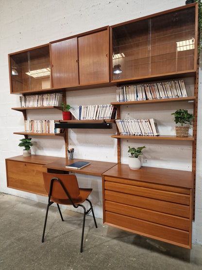 Bibliothèque bureau Poul Cadovius