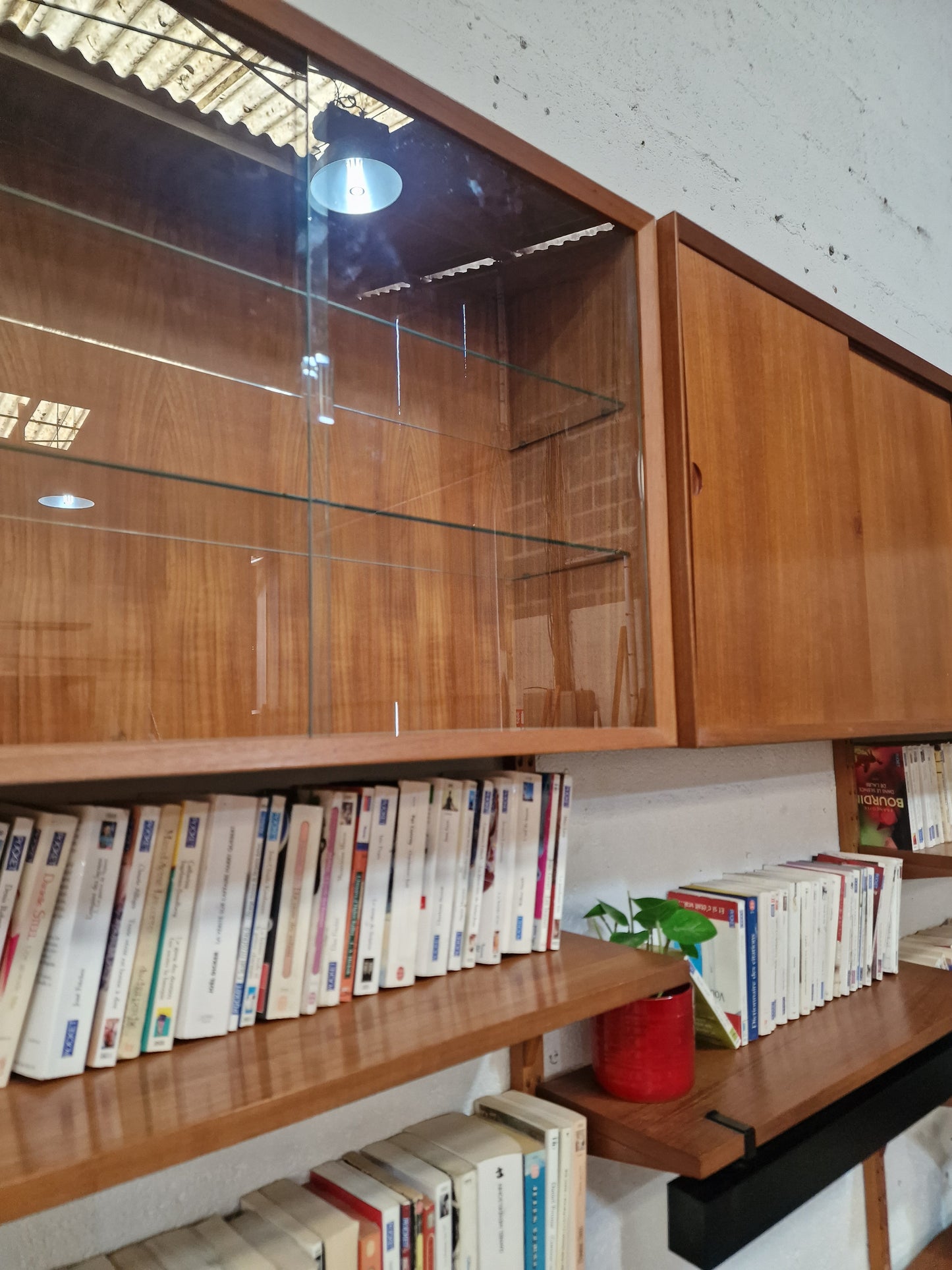 Bibliothèque bureau Poul Cadovius