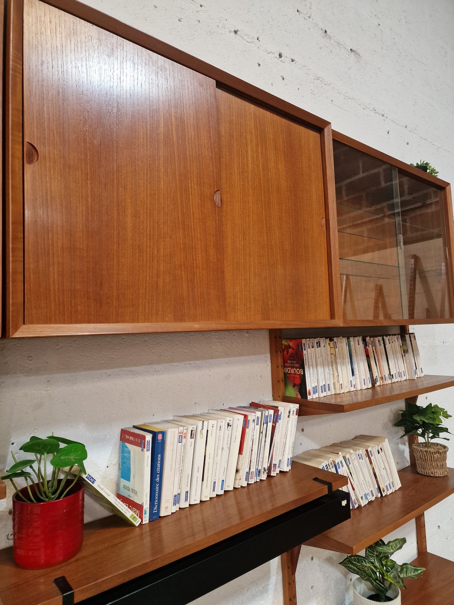 Bibliothèque bureau Poul Cadovius