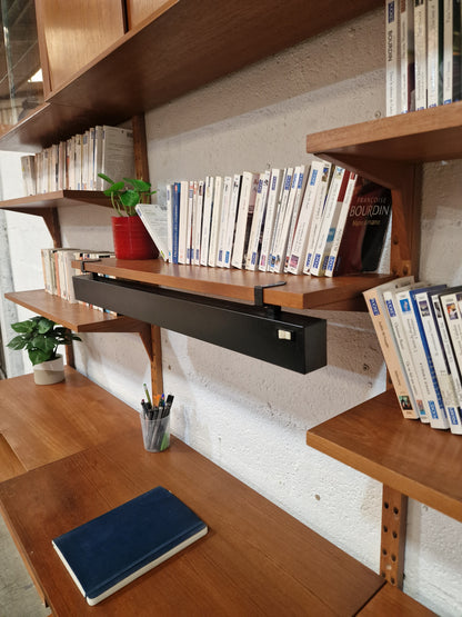 Bibliothèque bureau Poul Cadovius