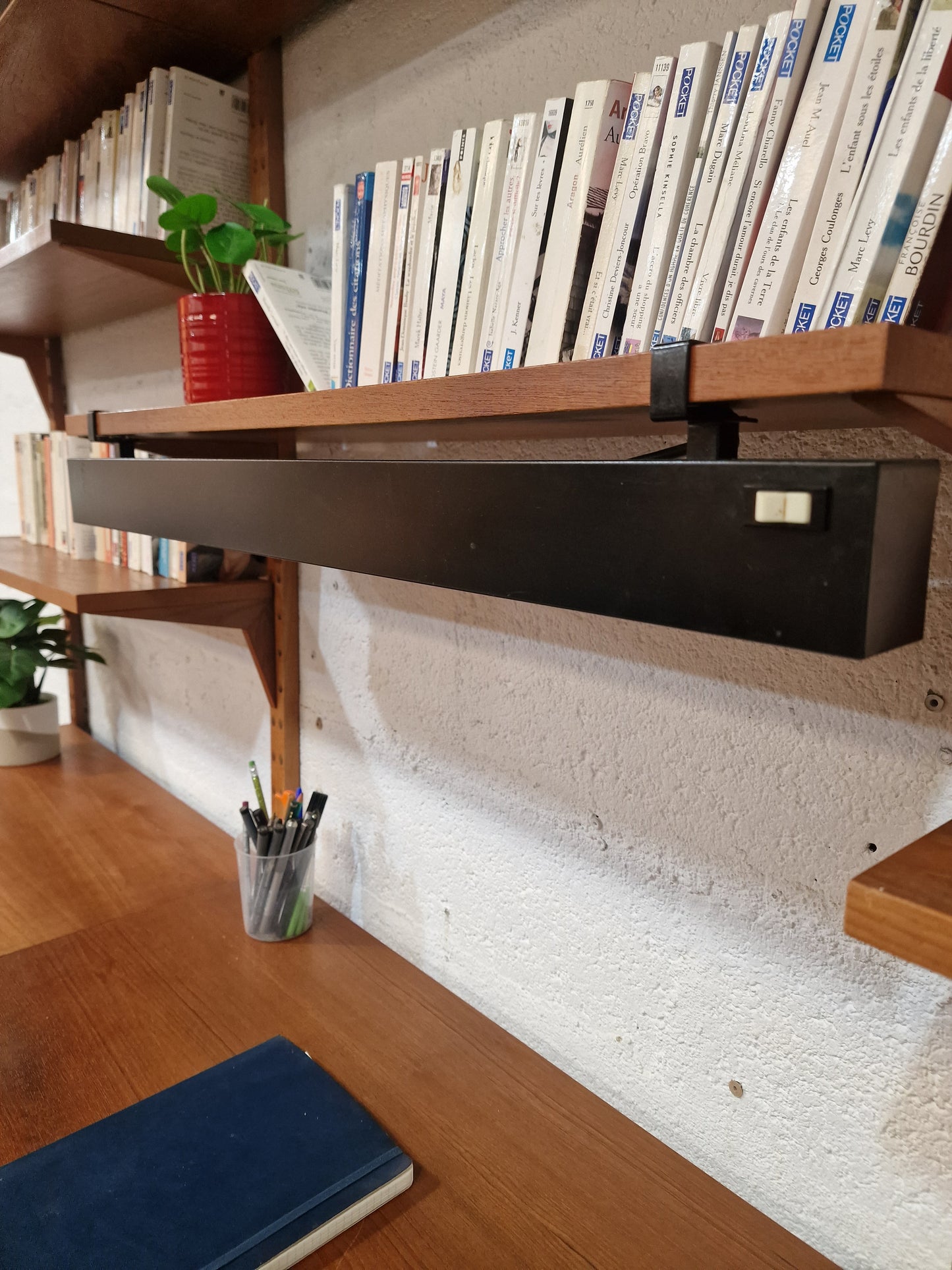 Bibliothèque bureau Poul Cadovius