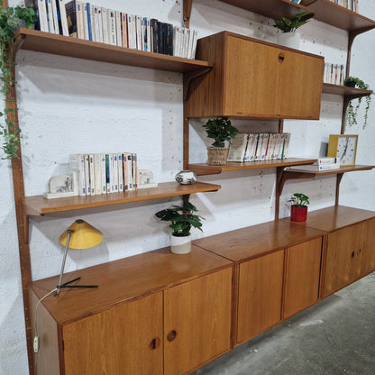 Bibliothèque modulable scandinave